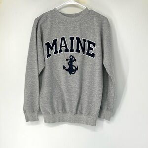 Harrisburg Gray Maine Anchor Men's Sweatshirt small